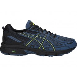 Asics Gel-Venture 6 Mx Grand Shark/Neon Lime Trail Running Shoes Men