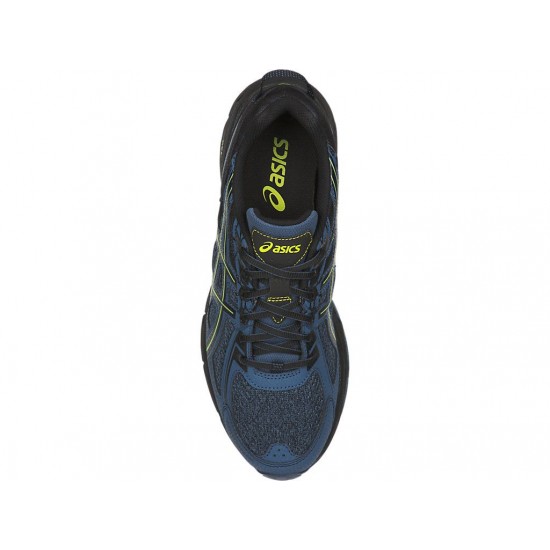 Asics Gel-Venture 6 Mx Grand Shark/Neon Lime Trail Running Shoes Men