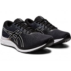 Asics Gel-Excite 7 (4E) Black/White Running Shoes Men