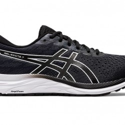 Asics Gel-Excite 7 (4E) Black/White Running Shoes Men