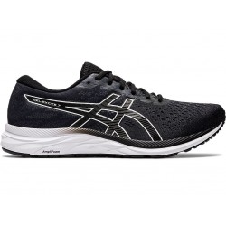 Asics Gel-Excite 7 (4E) Black/White Running Shoes Men