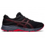 Asics Gel-Contend 6 Black/Classic Red Running Shoes Men