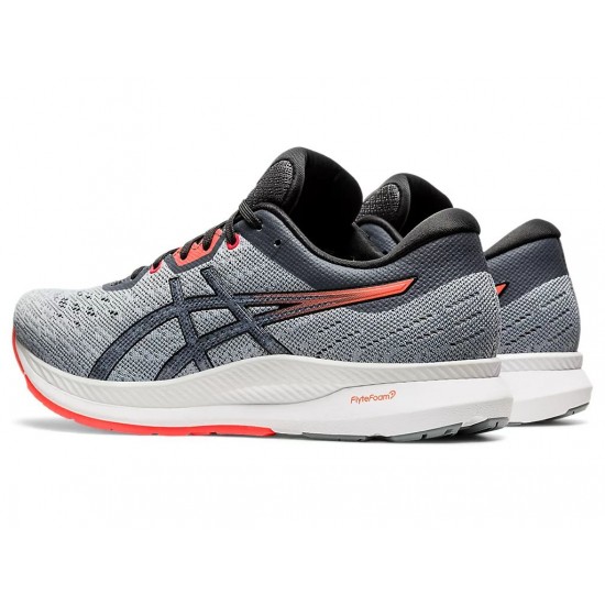 Asics Evoride Sheet Rock/Flash Coral Running Shoes Men