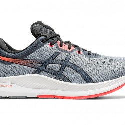 Asics Evoride Sheet Rock/Flash Coral Running Shoes Men