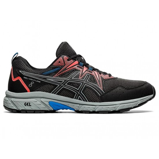 Men's GEL-VENTURE 9, Graphite Grey/Black, Running Shoes