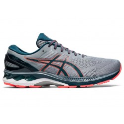 Asics Gel-Kayano 27 (2E) Sheet Rock/Magnetic Blue Running Shoes Men