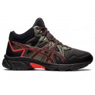 Asics Gel-Venture 8 Mt Black/Cherry Tomato Trail Running Shoes Men
