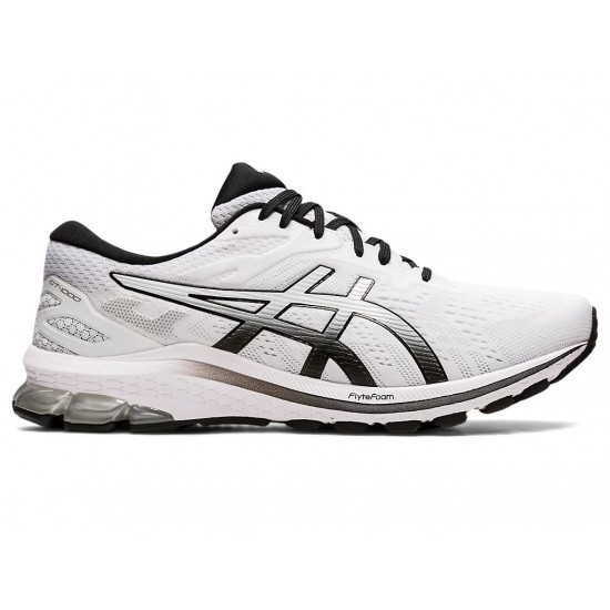 Asics Gt-1000 10 White/Black Running Shoes Men