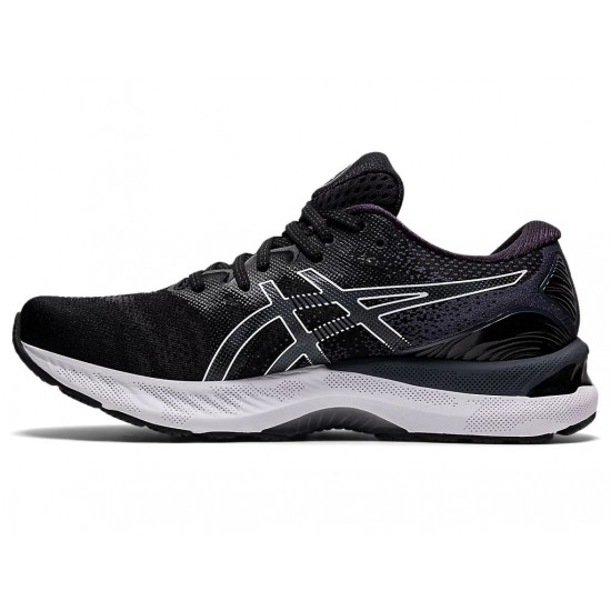 Asics Gel-Nimbus 23 Black/White Running Shoes Men