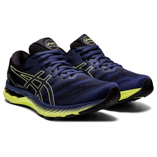 Asics Gel-Nimbus 23 Thunder Blue/Glow Yellow Running Shoes Men