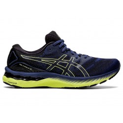 Asics Gel-Nimbus 23 Thunder Blue/Glow Yellow Running Shoes Men