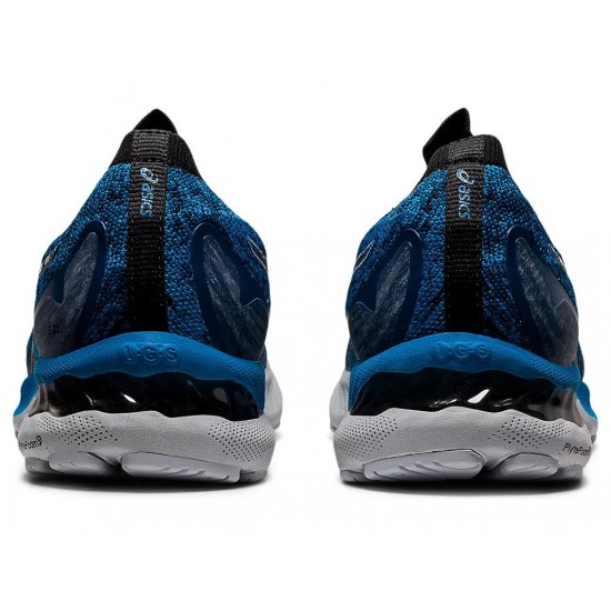 Asics Gel-Nimbus 23 Knit Reborn Blue/Black Running Shoes Men