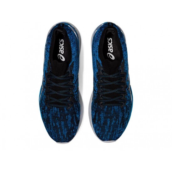 Asics Gel-Nimbus 23 Knit Reborn Blue/Black Running Shoes Men