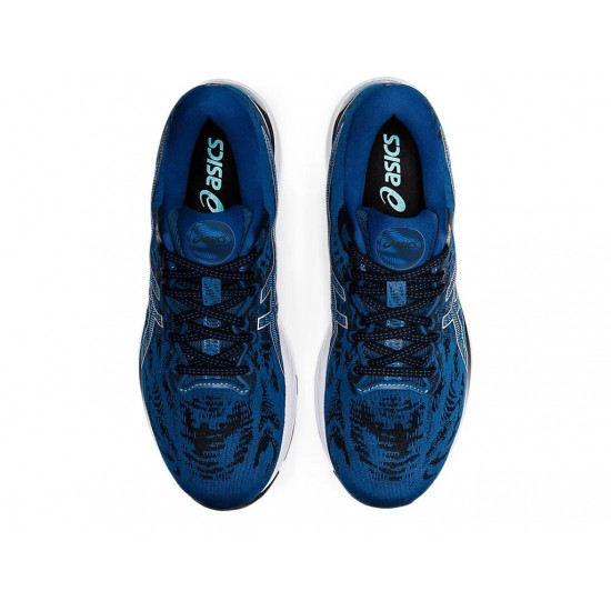 Asics Gel-Cumulus 23 Mako Blue/Pure Silver Running Shoes Men