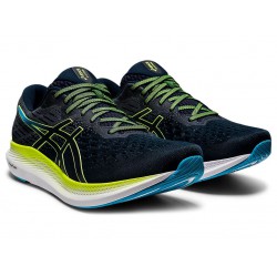 Asics Evoride 2 French Blue/Hazard Green Running Shoes Men