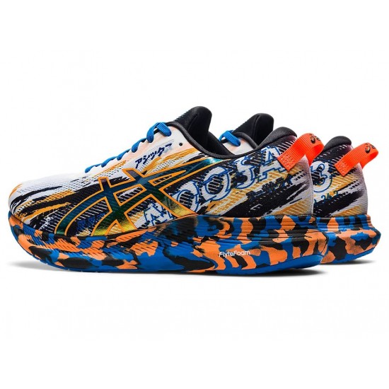 Asics Noosa Tri 13 White/Shocking Orange Running Shoes Men