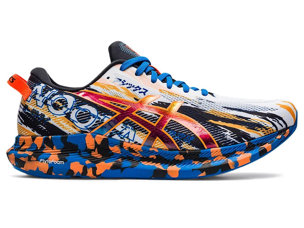 Asics Noosa Tri 13 White Shocking Orange Running Shoes Men