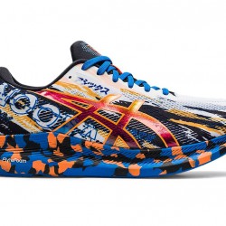 Asics Noosa Tri 13 White/Shocking Orange Running Shoes Men