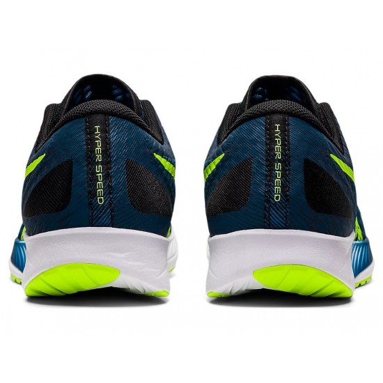 Asics Hyper Speed Mako Blue/Hazard Green Running Shoes Men