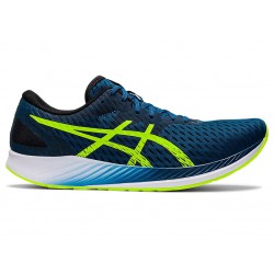 Asics Hyper Speed Mako Blue/Hazard Green Running Shoes Men