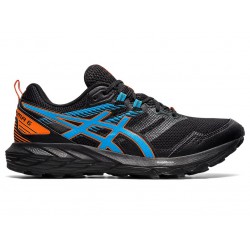 Asics Gel-Sonoma 6 Black/Digital Aqua Trail Running Shoes Men