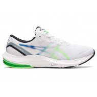 Asics Gel-Pulse 13 White/Bright Lime Running Shoes Men