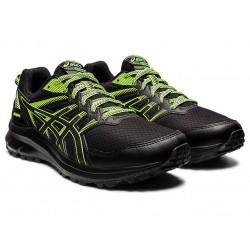 Asics Trail Scout 2 Black/Hazard Green Trail Running Shoes Men