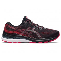 Asics Gel-Kayano 28 Black/Electric Red Running Shoes Men
