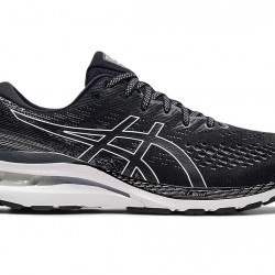 Asics Gel-Kayano 28 Black/White Running Shoes Men