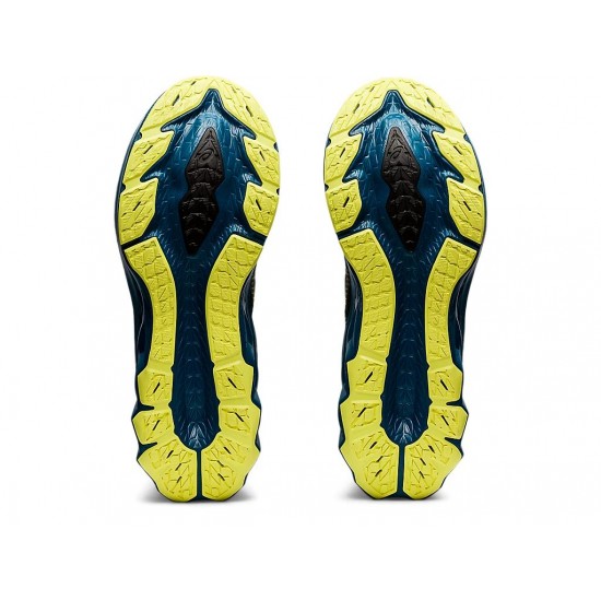 Asics Novablast 2 Black/Glow Yellow Running Shoes Men