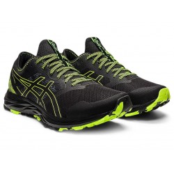 Asics Gel-Excite Trail Black/Hazard Green Running Shoes Men