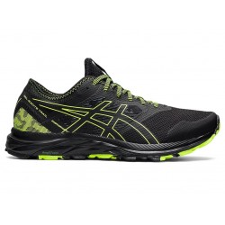 Asics Gel-Excite Trail Black/Hazard Green Running Shoes Men