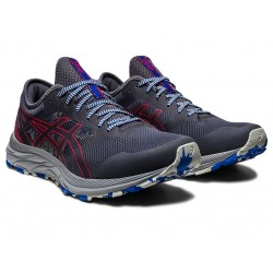 Asics Gel-Excite Trail Carrier Grey/Electric Red Running Shoes Men