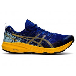 Asics Fuji Lite 2 Monaco Blue/Sunflower Trail Running Shoes Men