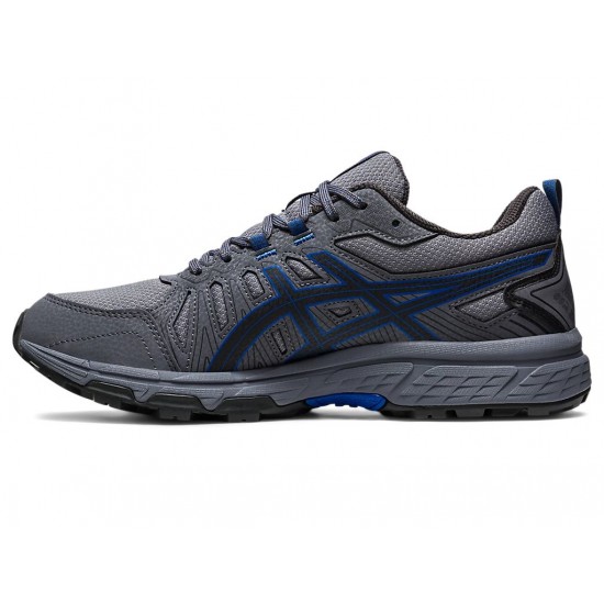 Asics Gel-Venture 7 (4E) Mid Grey/Graphite Grey Trail Running Shoes Men