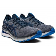 Asics Gel-Kayano 28 Mk Carrier Grey/Electric Blue Running Shoes Men