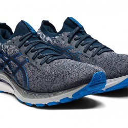 Asics Gel-Kayano 28 Mk Carrier Grey/Electric Blue Running Shoes Men