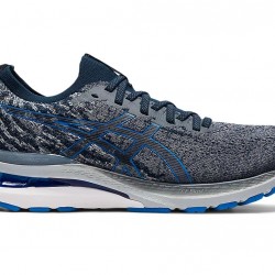 Asics Gel-Kayano 28 Mk Carrier Grey/Electric Blue Running Shoes Men