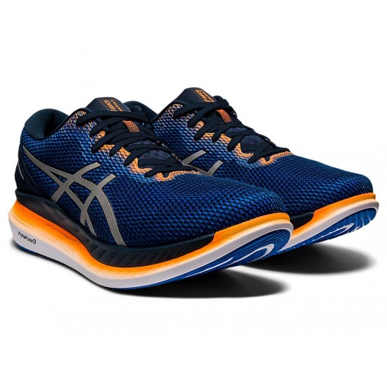 Asics Glideride 2 Lite-Show French Blue/Pure Silver Running Shoes Men