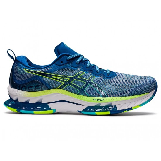 Asics Gel-Kinsei Blast Le Lake Drive/Hazard Green Running Shoes Men