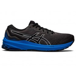 Asics Gt-1000 11 Black/Electric Blue Running Shoes Men