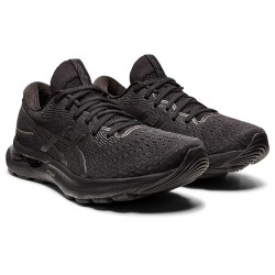 Asics Gel-Nimbus 24 Wide Black/Black Running Shoes Men