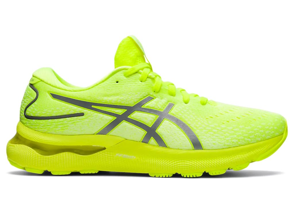 Asics Gel Nimbus 24 Lite Show Lite Show Safety Yellow Running Shoes Men