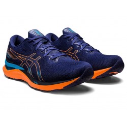 Asics Gel-Cumulus 24 Indigo Blue/Sun Peach Running Shoes Men