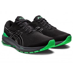 Asics Gt-1000 11 Lite-Show Black/New Leaf Running Shoes Men
