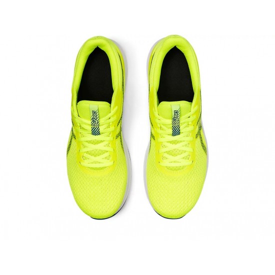 Asics Patriot 13 Safety Yellow/Velvet Pine Running Shoes Men