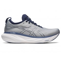 Asics Gel-Nimbus 25 Sheet Rock/Indigo Blue Running Shoes Men