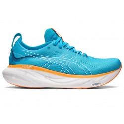 Asics Gel-Nimbus 25 Island Blue/Sun Peach Running Shoes Men