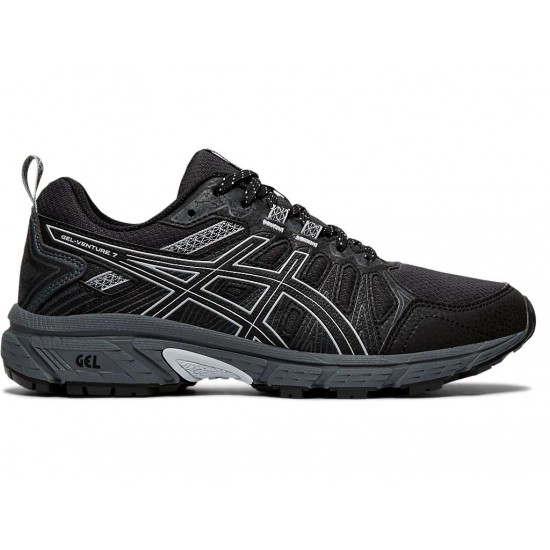 Asics Gel-Venture 7 Black/Piedmont Grey Running Shoes Women