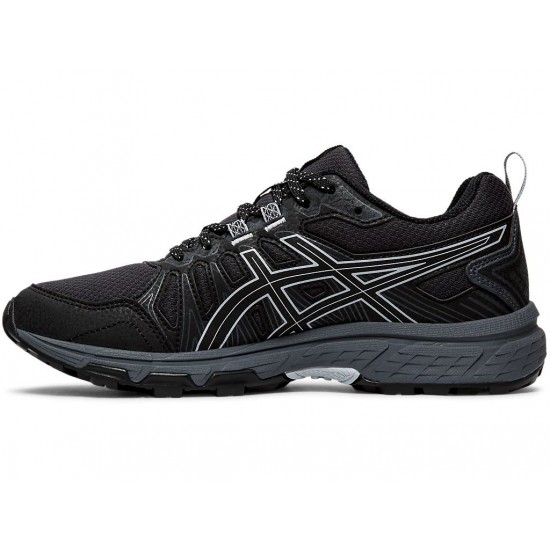 Asics Gel-Venture 7 (D) Black/Piedmont Grey Trail Running Shoes Women